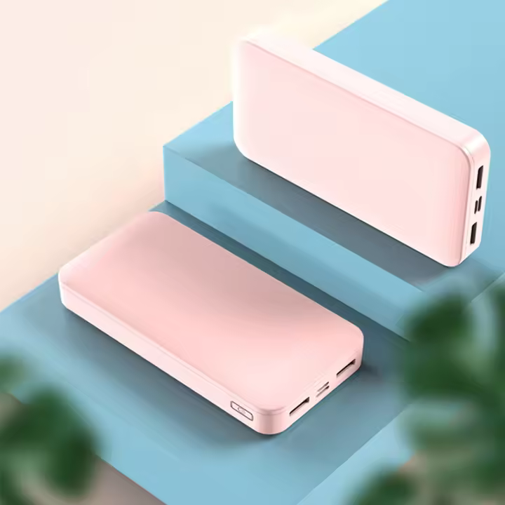 Banco de energía portátil para exteriores, carga rápida con pantalla LED, 10000/20000 mAh, 5V2,1A - 1