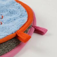Toalla de baño de microfibra de pelo alto-bajo para mascotas, toalla de bolsillo absorbente fuerte, secado rápido para gatos y perros - details 9