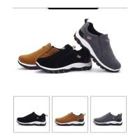 Zapatillas de Moda para Hombre  Zapatos de Deporte Casuales de Talla Grande para Senderismo al Aire Libre Absorbentes de Choques - details 1