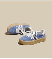 Zapatillas de Entrenamiento Alemanas Gruesas Versátiles con Cordones de Suela Plana Altura Pequeña - details 22