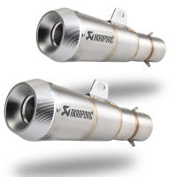 Tubo de Escape Universal de Acero Inoxidable Respryace Forma Redonda Para Yamaha MT-07, Honda - details 1