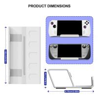 Soporte de escritorio de aleación de aluminio para Rog Ally, cubierta de vapor/interruptor, teléfono celular, Soporte Simple portátil, blanco - details 4