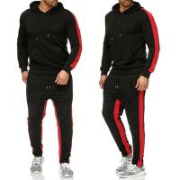 Traje informal para hombre, traje para correr para deportes al aire libre, sudadera con capucha y pantalones de chándal, moda 2025 - details 3