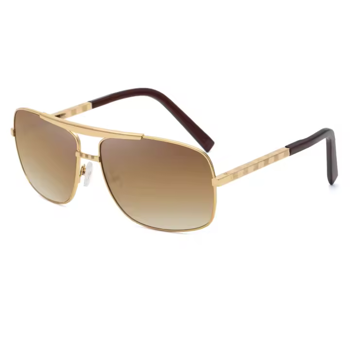 Gafas de sol para hombre Retro Marco cuadrado Gafas de sol Slingshot Gafas de sol de moda para hombre - 1