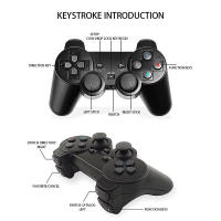 Consola M8 con 2 mandos inalámbricos 2.4G, reproductor de juegos retro 4K con 20,000 juegos, sticks de videojuegos de 64GB para regalo de Navidad - details 6