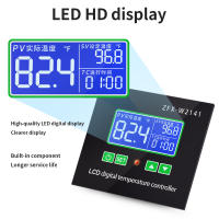 Regulador de termostato LED Digital, controlador de temperatura de refrigeración y calefacción, interruptor de tiempo, relé de Control, ZFX-W2141, CA de 220V - details 1