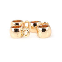 Círculo redondo de latón de Color dorado de 18K, pulseras con agujeros grandes, collares de cuentas, colgantes, conectores, suministros para fabricación de joyas - details 49