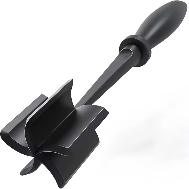 Meat Chopper for Hamburger, Premium Heat Resistant Masher and Smasher for Ground Beef, Ground Turkey and More - 1