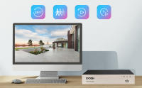 ZOSI-sistema de cámaras de seguridad para interiores y exteriores, grabador de vídeo DVR 1080P H.265 + 8CH 5MP Lite HD TVI con HD 1920TVL 1080P - details 5