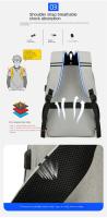 Mochila de 25L para Deportes al Aire Libre y Viajes Grandes Capacidad Material Oxford Ligero Ahorro de Espacio Separación Seca y Húmeda Adecuada para Hombres y Mujeres - details 17