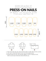 Uñas brillantes a presión para mujer, puntas de ataúd de ojo de gato, arte de manicura Artificial, decoración de uñas - details 5