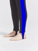 Ropa De Baño De Manga Larga Para Hombre, Secado Rápido Con Bloque De Color Y Cremallera Para Deportes Acuáticos - details 3