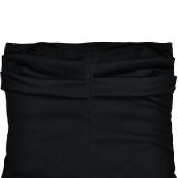Vestido de falda plisada estampado elegante de moda con cuello en V de manga corta para mujer - details 48