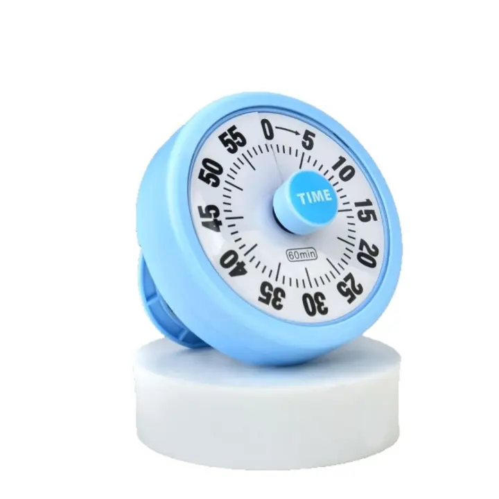 Temporizador Visual para niños de 60 minutos, visualización, cuenta atrás magnética, despertador, cronómetro Digital de forma redonda Ultra silencioso - 1