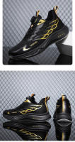 Hebilla rotativa zapatillas de deporte de los hombres aumento de altura 2025 nueva malla transpirable zapatos para correr juventud zapatos casuales - details 16
