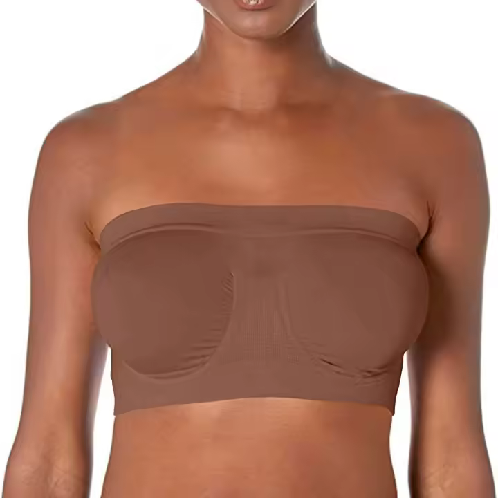 Sujetador Bandau sin costuras para mujer, top corto grande de tubo sin tirantes, ropa interior sexy, nuevo - 1