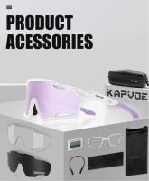KAPVOE Gafas de Sol para Ciclismo Polarizadas UV400 Ideales para Ciclismo, Patinaje, Pesca - details 16