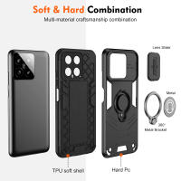 KEYSION-funda de armadura a prueba de golpes para Xiaomi 14, 13 Pro, 5G, anillo de protección de cámara deslizante, soporte de teléfono, 13 Pro, 14, 5G - details 6