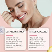 Mascarilla de Envuelve de Colágeno Nocturno Mascarilla Facial Coreana para Rejuvenecer, Hidratar, Iluminar Herramienta de Cuidado de la Piel de Belleza - details 6
