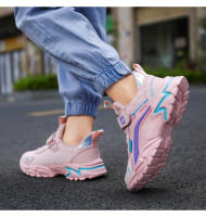 Zapatos deportivos de marca para niños, cómodos zapatos para correr al aire libre, zapatillas impermeables para niñas, Tenis Infantiles, zapatos antideslizantes rosas para niños - details 15