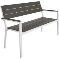 Taburete Moderno de Jardín para Dos Personas Estructura de Aluminio Resistente - details 9