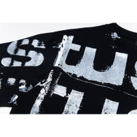Camiseta Deportiva de Algodón Puro para Hombres Cuello Redondo, Estampado Delantero, Estilo Básico Casual, Artículo de Zapatillas y Ropa Deportiva - details 8