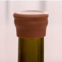 Tapón de silicona para vino, selladores de mantenimiento fresco de bebidas y cerveza, accesorios de Bar, cierres de champán, tapa de botella de vino sin fugas, 1/6 piezas - details 8