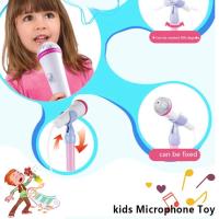 Karaoke con micrófono de pie, máquina de canciones, instrumento musical, juguete educativo y de entrenamiento - details 5