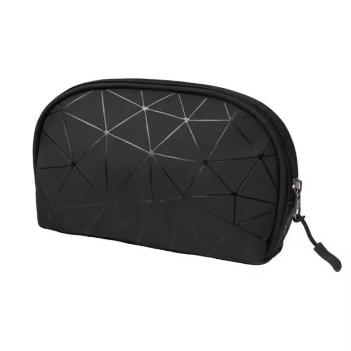 Bolsas de Aseo de Moda de PU para Mujer Organizador Coreano de Cosméticos Bolsa de Viaje Compacta - 1