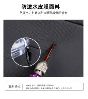 Bolso para Computadora de Negocios de Gran Capacidad Mochila de Cuero Anti-Salpicaduras con Sensación de Alta Gama - details 3