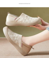 Zapatos planos informales sin cordones para mujer, suela suave, zapatos para caminar cómodos y versátiles - details 1