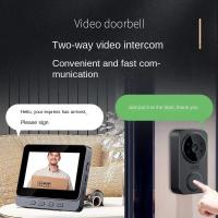 Cámara de Timbre Inalámbrica CutePanda 1080P Detección Humana AI Timbre con Carillon WiFi 2.4G - details 5
