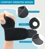 1 unidad de envolturas para túnel carpiano, soporte de muñeca ajustable, soporte para pulgar para deportes, protección para aliviar el dolor articular - details 5