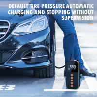 Inflador de neumáticos inalámbrico de 120W bomba de compresor de aire portátil recargable por USB Inflador de neumáticos de coche portátil para bolas de bicicleta y motocicleta - details 1
