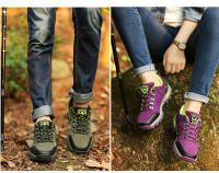 Zapatos de senderismo de marca para mujer, zapatillas de Trekking al aire libre, zapatos de viaje antideslizantes, transpirables, zapatos deportivos impermeables, zapatos de trabajo - details 15