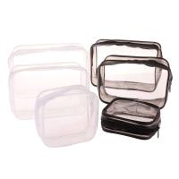 Bolsas de almacenamiento de lavado portátiles para mujer, organizador con cremallera, bolsa de cosméticos, transparente, a la moda, 1 unidad - details 5