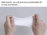 Calcetines invisibles de algodón y silicona para hombre, medias tobilleras antideslizantes, transpirables e informales, 5 pares - details 7