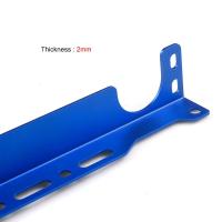 Kit de soportes de montaje de motor Universal, soporte de enfriador de aceite tipo británico de 2mm de espesor, aluminio de alta calidad - details 8