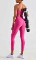 Hamidou Sujetador deportivo para mujer, ropa interior deportiva de alto impacto, Top de secado rápido, Bralette acolchado para gimnasio y Fitness - details 9