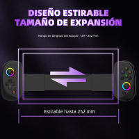 Mando Telescópico Inalámbrico Compatible con Android, iOS, PS3, PS4, Switch, PC Gamepad - details 8