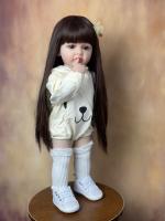 BZDOLL-Muñeca Reborn realista para niña, juguete de cuerpo completo de silicona de 22 pulgadas, regalo de cumpleaños encantador - details 3