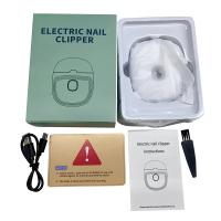 Tijeras de uñas eléctricas recargables, Mini cortaúñas para niños y adultos, recortador de uñas automático, pulido de manicura con luz - details 9