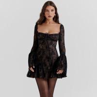 Vestido de manga larga para mujer, elegante, para fiesta, sexy, nueva moda, promoción - details 8