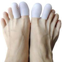 Separadores de Dedos de Gel de Silicona Pareja de Protección de Pies y Pulgaras para Alivio de Callos Transpirable - details 2