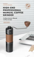 Molinillo de Café Manual con ranura cónica de acero inoxidable, molienda ajustable, eficiencia de café fuerte a café grueso - details 1