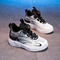 Calzado deportivo para exteriores, cómodos zapatos para correr para niños, antideslizantes y resistentes al desgaste, con superficie de malla transpirable - details 5