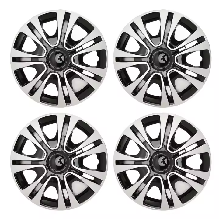 Tapa de cubo de rueda de estilo deportivo, 4 piezas, 14 pulgadas, repuesto para Toyota Corolla - 1