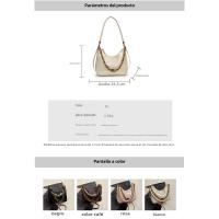 Bolso de cadena retro Bolso bandolera de hombro con axila de moda - details 5