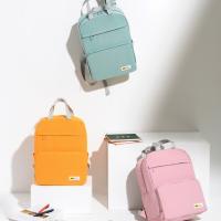Mochila plegable Oxford de moda, mochila de senderismo con múltiples bolsillos de Color sólido, bolso escolar de viaje expandible de gran capacidad para estudiantes - details 6