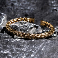 Pulsera para Hombre Ajustable Trenza de Acero Inoxidable y Titano, Diseño Minimalista y Versátil, Regalos Para Hombre - details 6